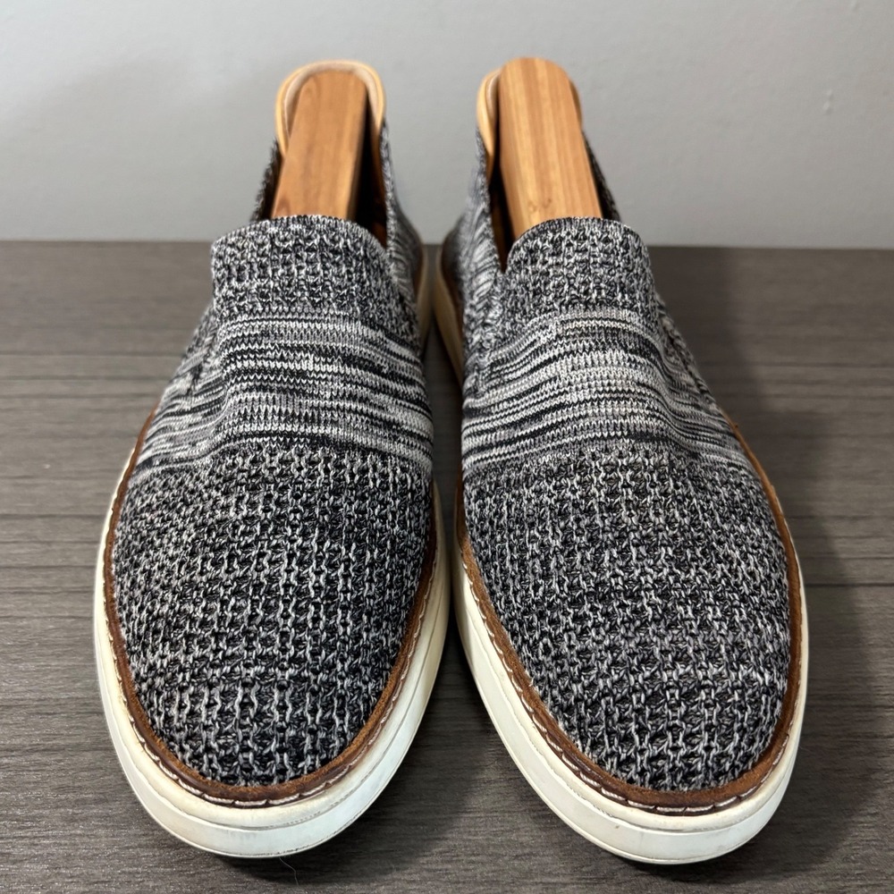 UGG Sammy Black Heather Knit Slip-On Sneakers Women's Size 9.5 - Picture 3 of 9
